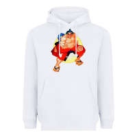 White #rikishi rank sumo Heavyweight Hoodie - linhVisuals