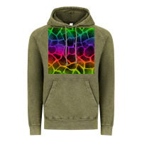 Vintage Olive colorful giraffe seamless pattern Vintage Hoodie - BundleAndBundleShop