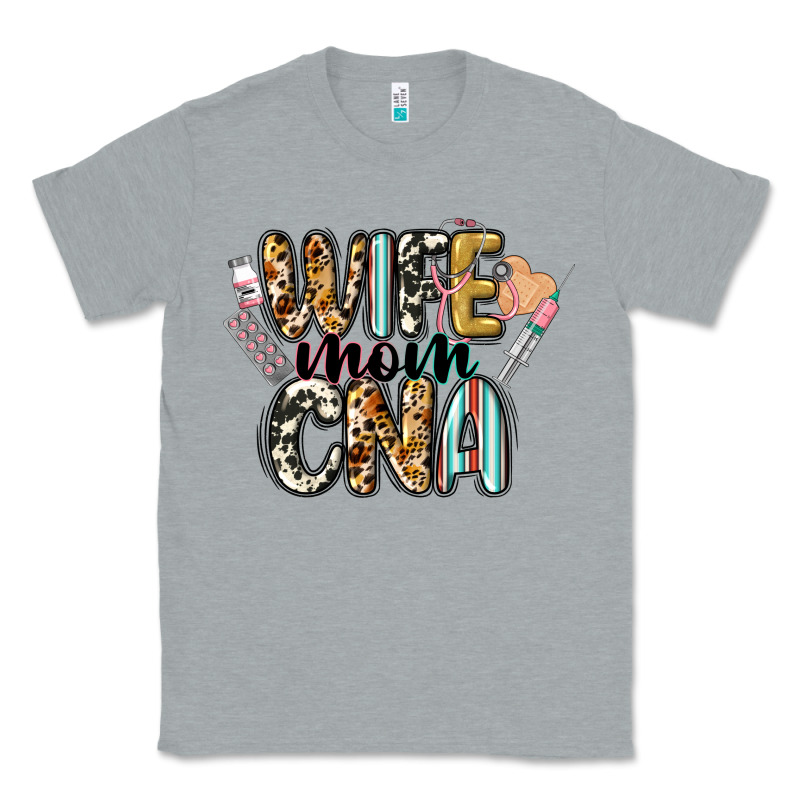 Wife Mom Cna Classic Tee by CowGirlArtShop | Teevron