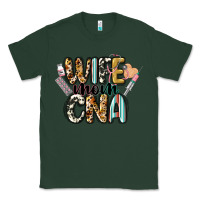 Sports Green wife mom cna Classic Tee - CowGirlArtShop