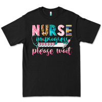 Black Nurse in progres Premium Tee - CowGirlArtShop