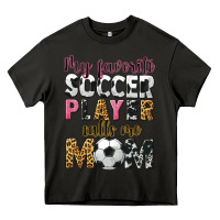 Asphalt my favorite soccer player calls me mom Heavy Core Tee - CowGirlArtShop