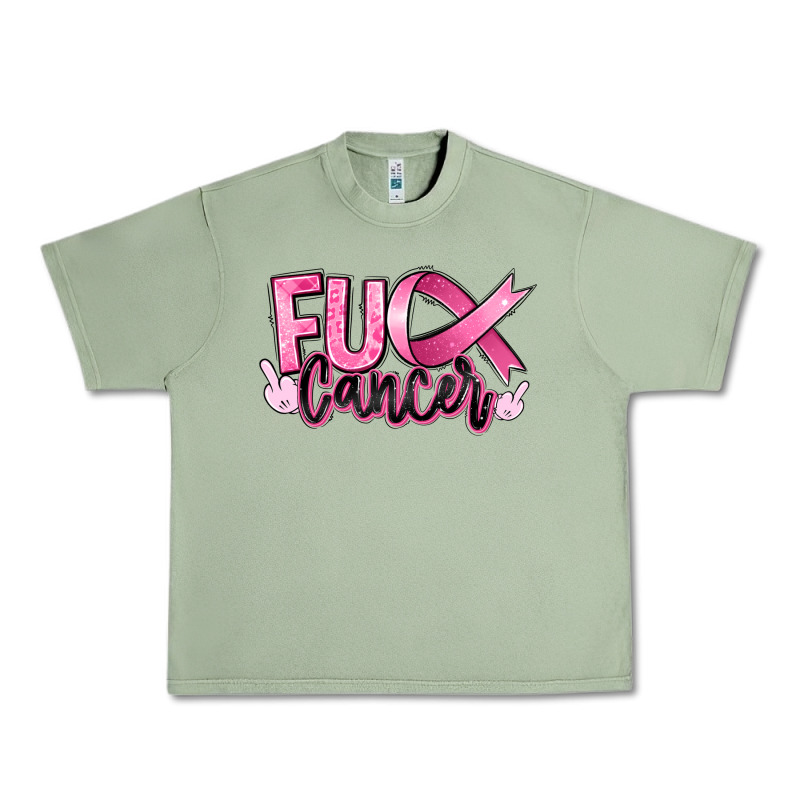 Fuck Breast Cancer Urban Heavy Tee by RanaPortraitStore | Teevron
