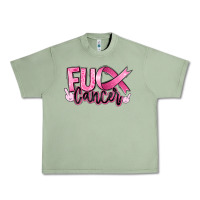 Oil Green fuck breast cancer Urban Heavy Tee - RanaPortraitStore