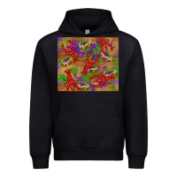Black mardi gras crawfish king cake Urban Hoodie - RanaPortraitStore