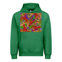 Emerald mardi gras crawfish king cake Urban Hoodie - RanaPortraitStore