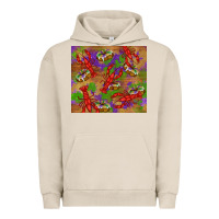 Pigment French Oak mardi gras crawfish king cake Urban Hoodie - RanaPortraitStore