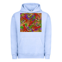 Pigment Grape Ice mardi gras crawfish king cake Urban Hoodie - RanaPortraitStore