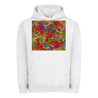 Pigment Lunar Rock mardi gras crawfish king cake Urban Hoodie - RanaPortraitStore