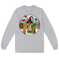Moon Dust Christmas Gnome Long Sleeve Tee - FaDigitalArtStudio