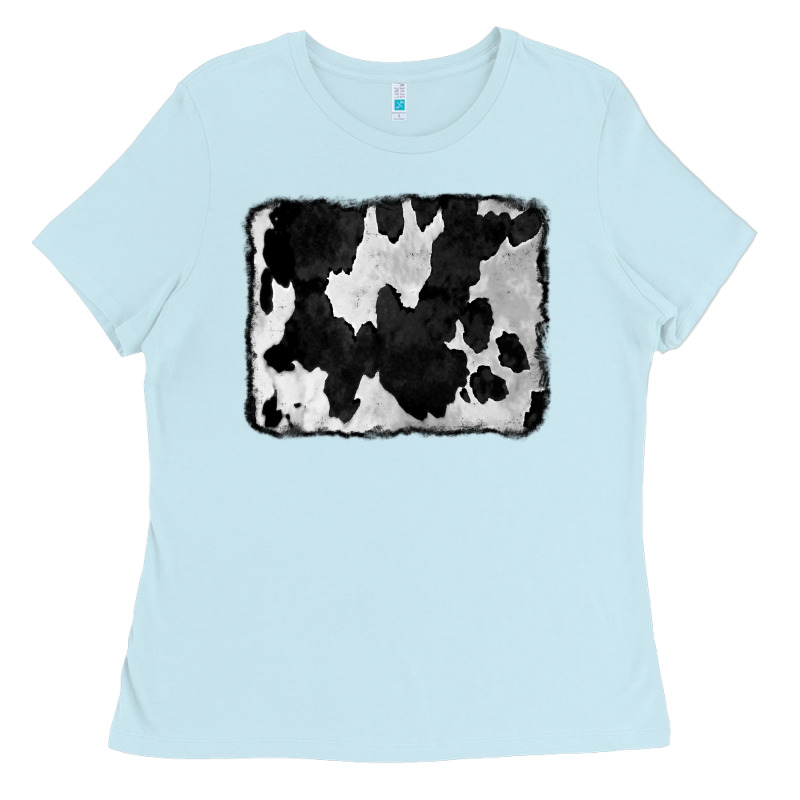 Cowhide Ladies Tee by CowCowDesign | Teevron