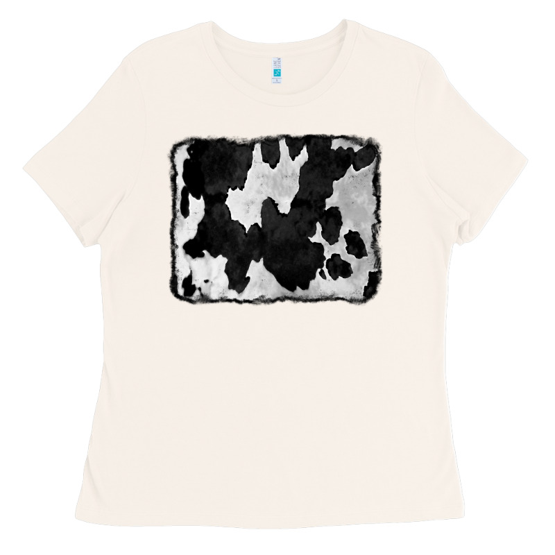Cowhide Ladies Tee by CowCowDesign | Teevron