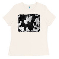 Bone Cowhide Ladies Tee - CowCowDesign
