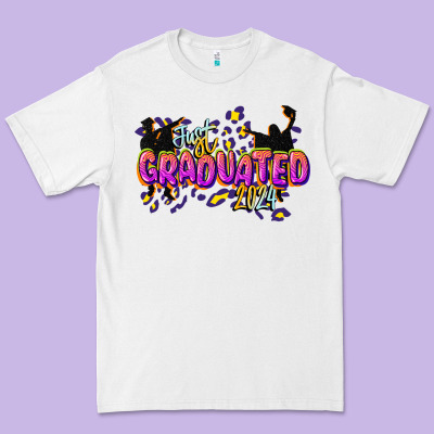Just Graduated 2024 Premium Tee Designed By Cowgirlartshop
