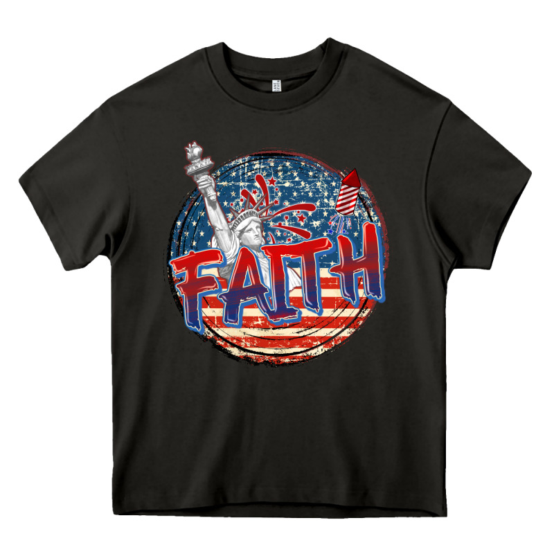 Faith Usa Heavy Core Tee by CowGirlArtShop | Teevron