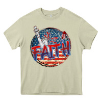 Mossy faith usa Heavy Core Tee - CowGirlArtShop