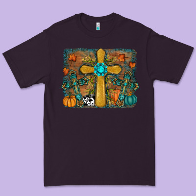 Fall Cross Premium Tee Designed By Ranaportraitstore