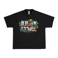 Black Army mom Mother's Day Urban Heavy Tee - FaDigitalArtStudio