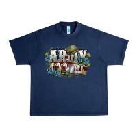 Navy Army mom Mother's Day Urban Heavy Tee - FaDigitalArtStudio