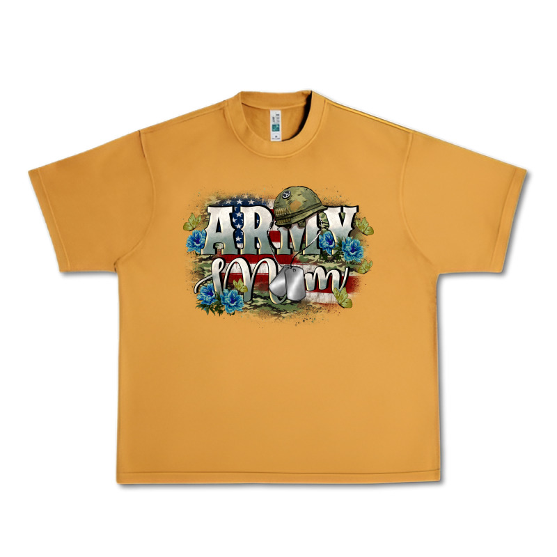 Army Mom Mother's Day Urban Heavy Tee by FaDigitalArtStudio | Teevron