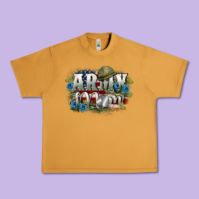 Army Mom Mother's Day Urban Heavy Tee Designed By Fadigitalartstudio