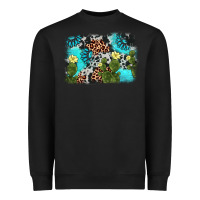 Black cactus gemstone background Heavyweight Sweatshirt - AdoDesignShop