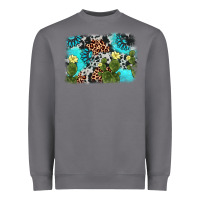 Storm cactus gemstone background Heavyweight Sweatshirt - AdoDesignShop