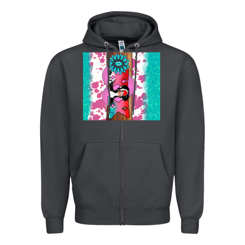 V.d Xoxo Gemstone Zipper Hoodie by AdoDesignShop | Teevron