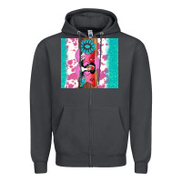 Smoke v.d xoxo gemstone Zipper Hoodie - AdoDesignShop