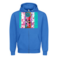 True Royal v.d xoxo gemstone Zipper Hoodie - AdoDesignShop