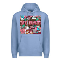 Colony Blue Nurse Premium Hoodie - LillyAllenDesigns