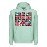 Seafoam Nurse Premium Hoodie - LillyAllenDesigns