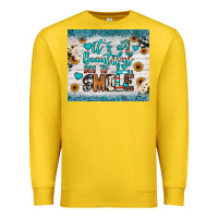 Lemon it’s a beautiful day to smile Premium Sweatshirt - JahusDesignShop