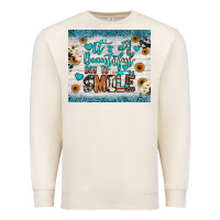 Sandshell it’s a beautiful day to smile Premium Sweatshirt - JahusDesignShop