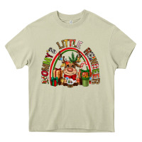 Mommys Little Reindeer Christmas Heavy Core Tee | Teevron