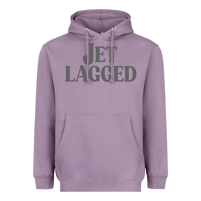 Jet Lagged Cute World Traveler & Funny Vacation Pullover Hoodie Heavyweight Hoodie by linhVisuals | Teevron