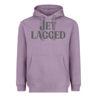 Lavender jet lagged cute world traveler & funny vacation pullover hoodie Heavyweight Hoodie - linhVisuals