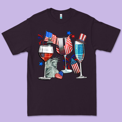 American Wine Premium Tee Designed By Cowgirlartshop
