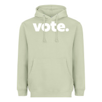 Matcha vote   election voting political long sleeve t shirt Heavyweight Hoodie - linhVisuals