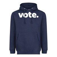 Navy vote   election voting political long sleeve t shirt Heavyweight Hoodie - linhVisuals