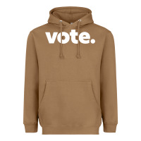 Toasted Coconut vote   election voting political long sleeve t shirt Heavyweight Hoodie - linhVisuals