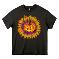 Asphalt Halloween Sunflower Heavy Core Tee - RanaPortraitStore