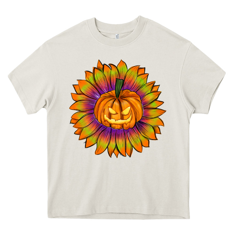 Halloween Sunflower Heavy Core Tee by RanaPortraitStore | Teevron