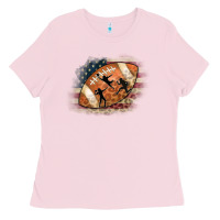 American Football Flag Players Ladies Tee | Teevron