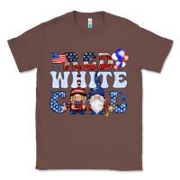 Chestnut Red white cool with gnomies 4th of july Classic Tee - HowdyJamesFarm