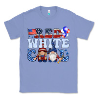 Colony Blue Red white cool with gnomies 4th of july Classic Tee - HowdyJamesFarm