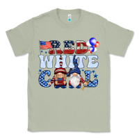 Matcha Red white cool with gnomies 4th of july Classic Tee - HowdyJamesFarm