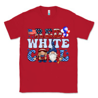 Red Red white cool with gnomies 4th of july Classic Tee - HowdyJamesFarm