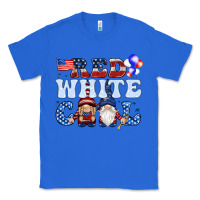 True Royal Red white cool with gnomies 4th of july Classic Tee - HowdyJamesFarm