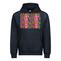 Navy mardi gras brushstrokes Urban Hoodie - RanaPortraitStore